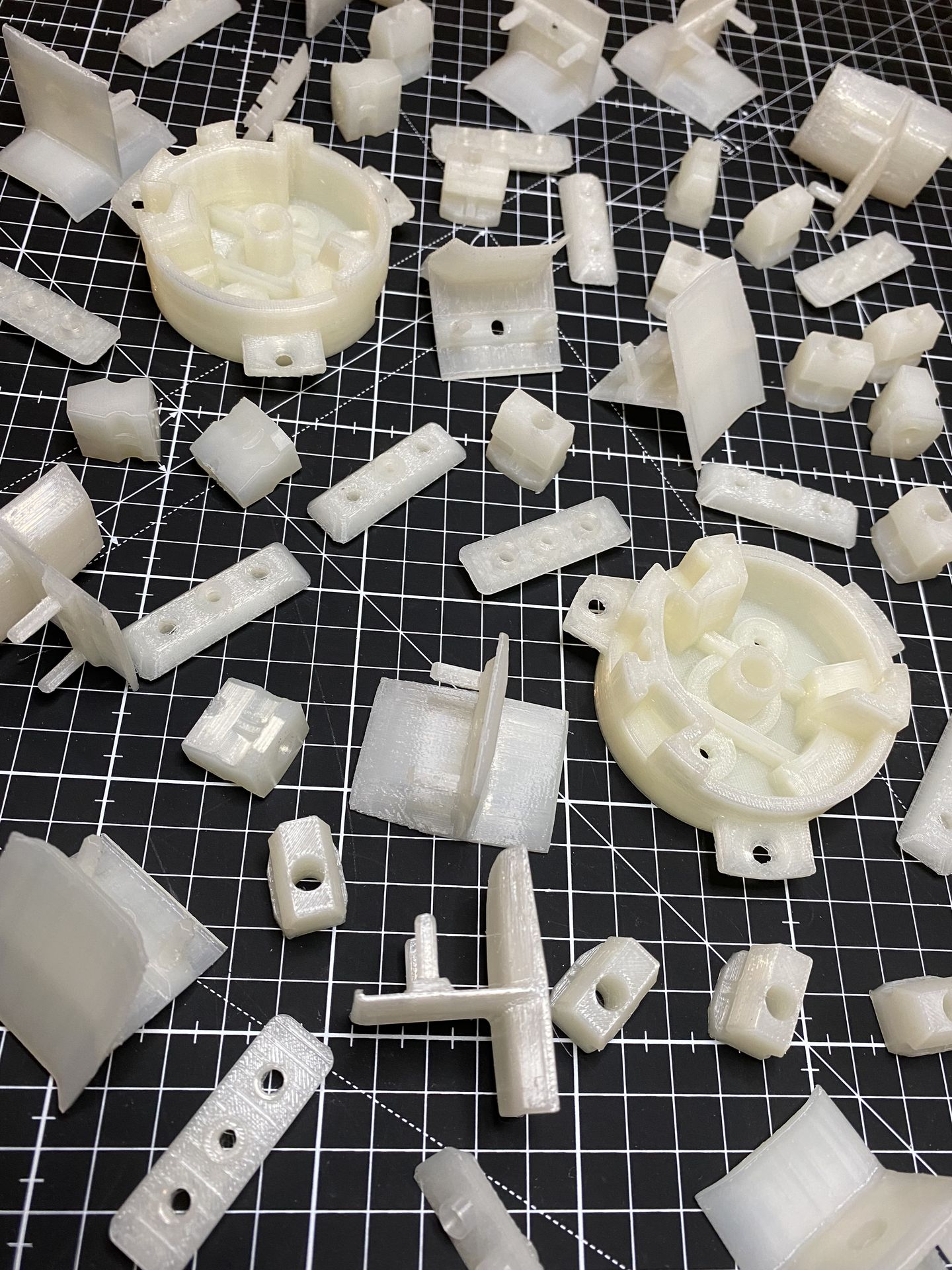 Divers pièces imprimées en PA6 Divers pièces imprimées en PA6