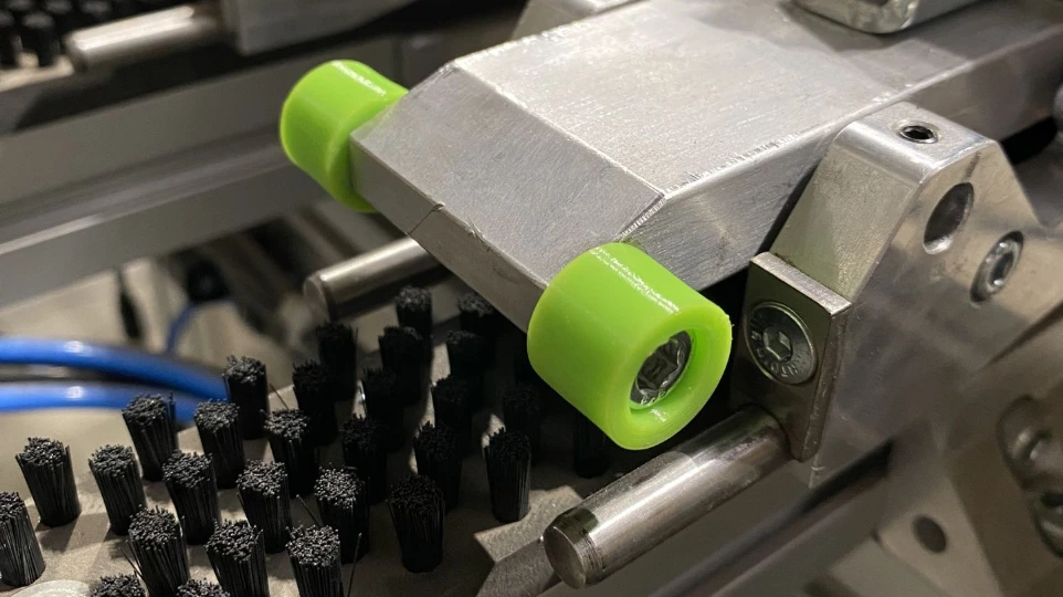 alet souple imprimé en TPU pour convoyeur industriel