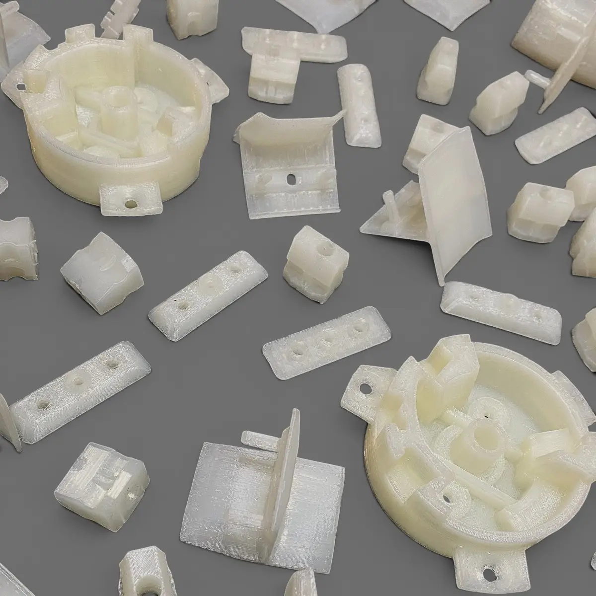 Exemples de pièces techniques fabriquées en impression 3D