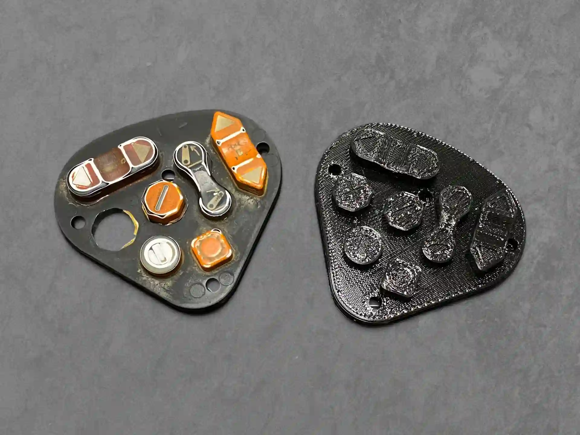 Reproduction d’un clavier souple de tracteur par impression 3D en TPU