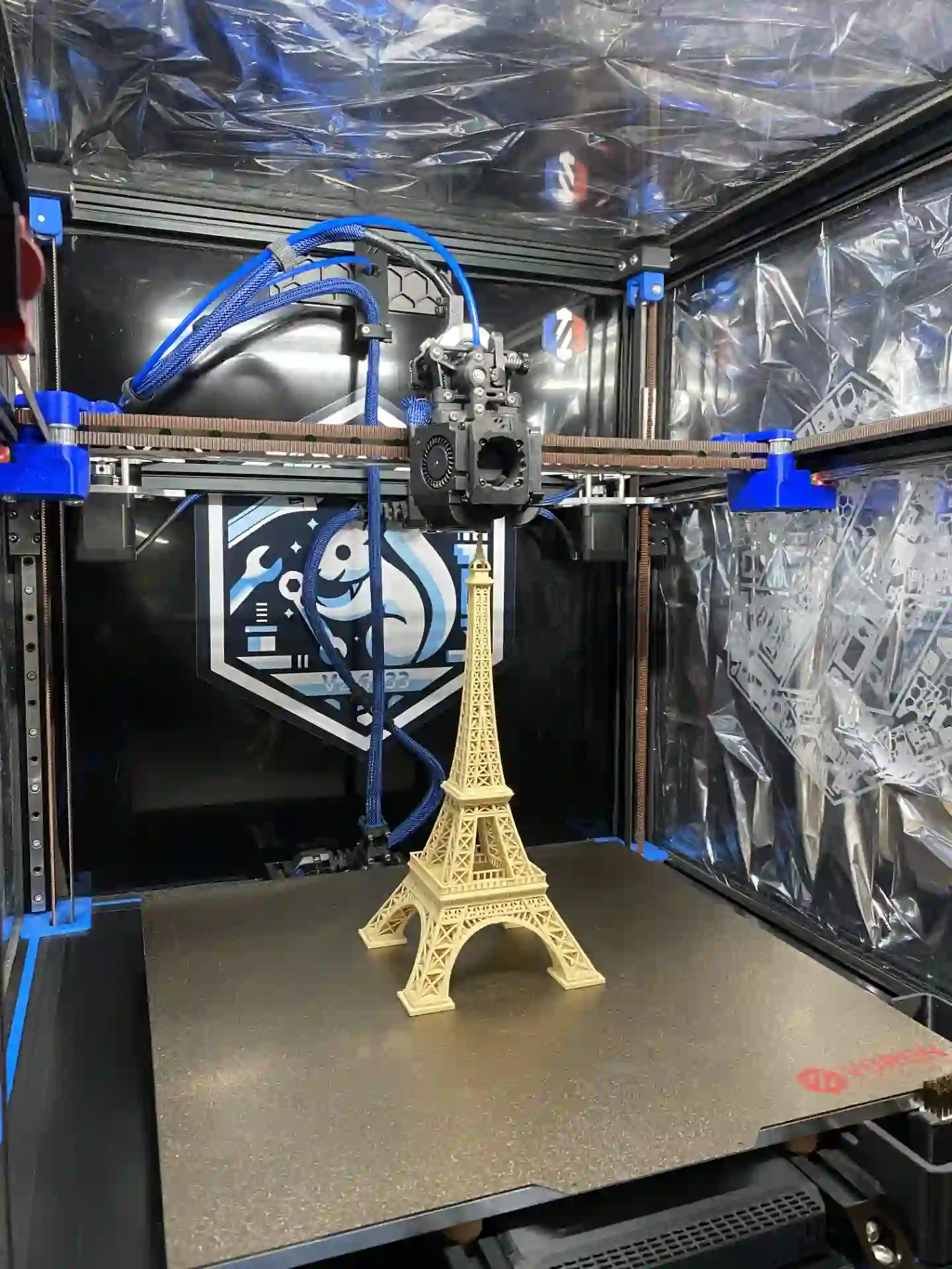 Imprimante 3D FDM de l’atelier ECU3D utilisée pour la fabrication de pièces fonctionnelles