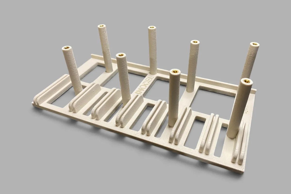 Série de pièces techniques en PA6-GF fabriquées en impression 3D