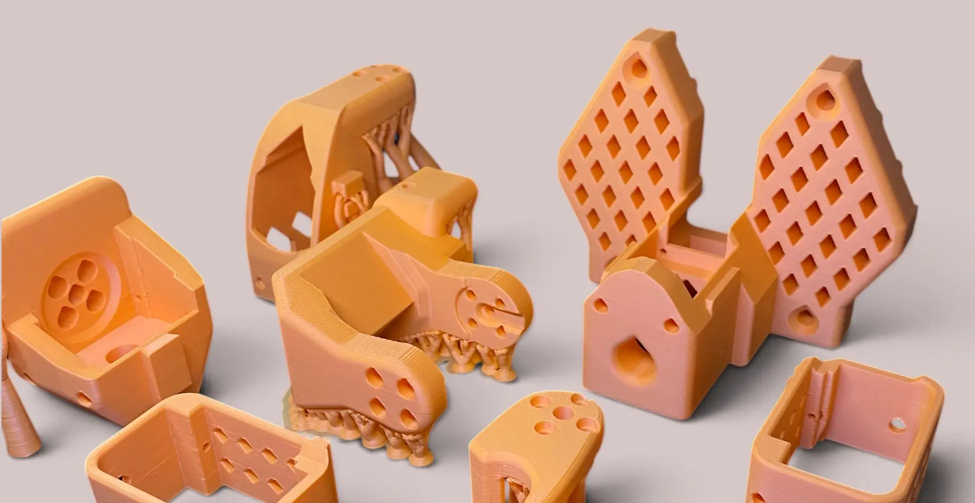 Pièce esthétique fabriquée par impression 3D pour une application d'exposition